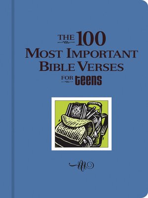 cover image of The 100 Most Important Verses for Teens